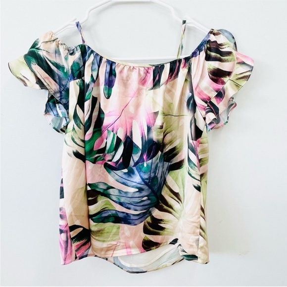 Marciano Women's Multicolor Floral Top - Picture 3 of 7